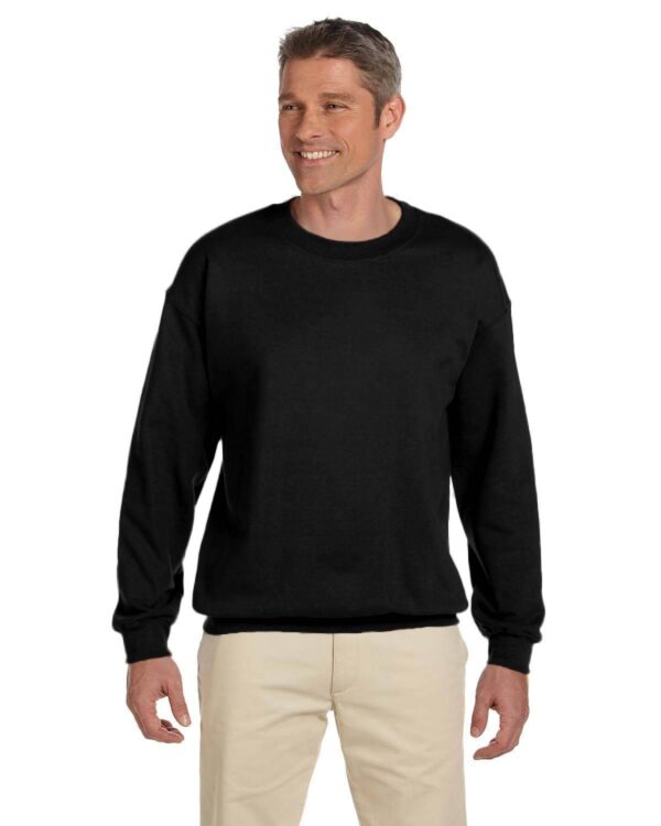 Gildan Adult Heavy Blend 13.3 oz./lin. yd., 50/50 Fleece Crew | G180 - Image 2