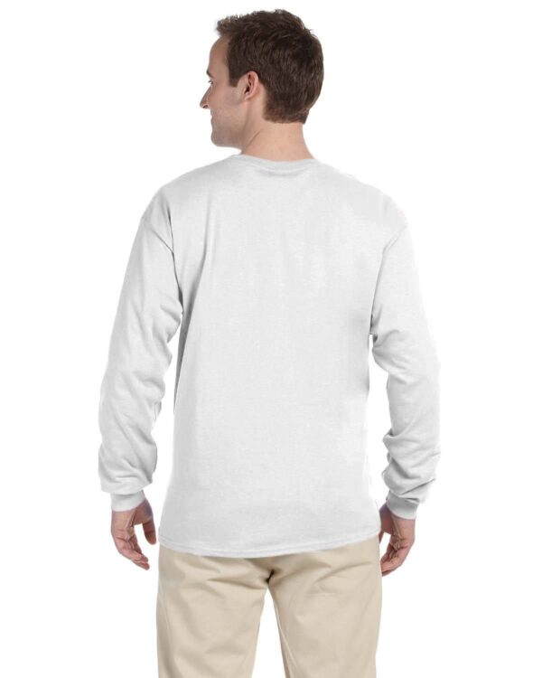 Gildan Adult Ultra Cotton 10 oz./lin. yd. Long-Sleeve T-Shirt | G240 - Image 3