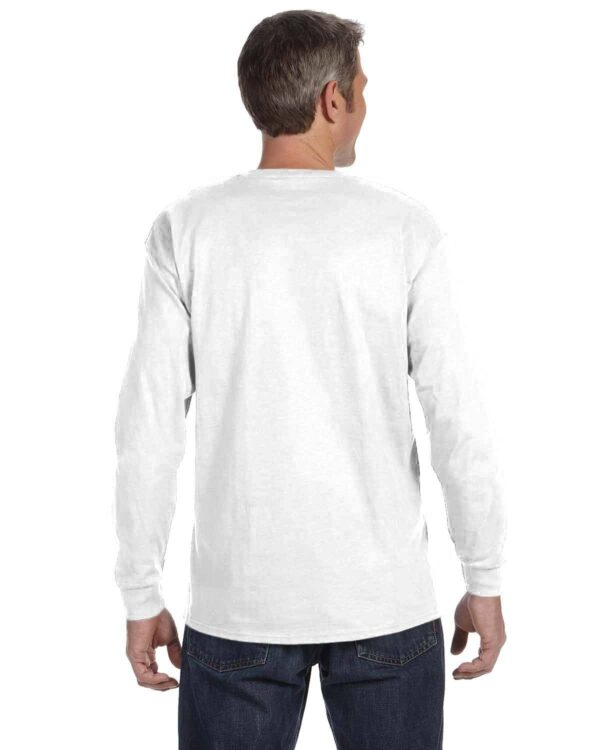 Gildan Adult Heavy Cotton 8.8 oz./lin. yd. Long-Sleeve T-Shirt | G540 - Image 2