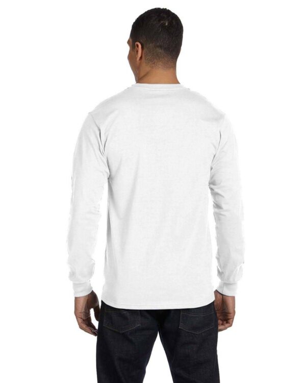 Gildan Adult 50/50 Long-Sleeve T-Shirt | G840 - Image 3